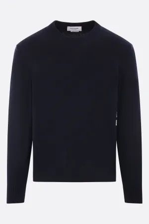 4-Bar Striped Cotton Sweater