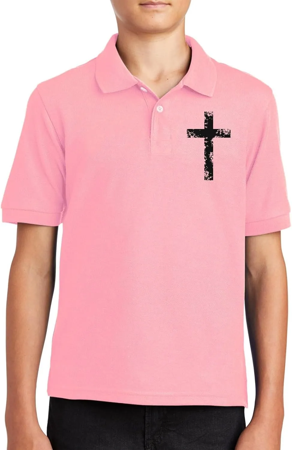 Boys Girls School Uniform Shirt Kids Short Sleeve Button Down Lapel Tops for Casual Sport Preppy School Shirts