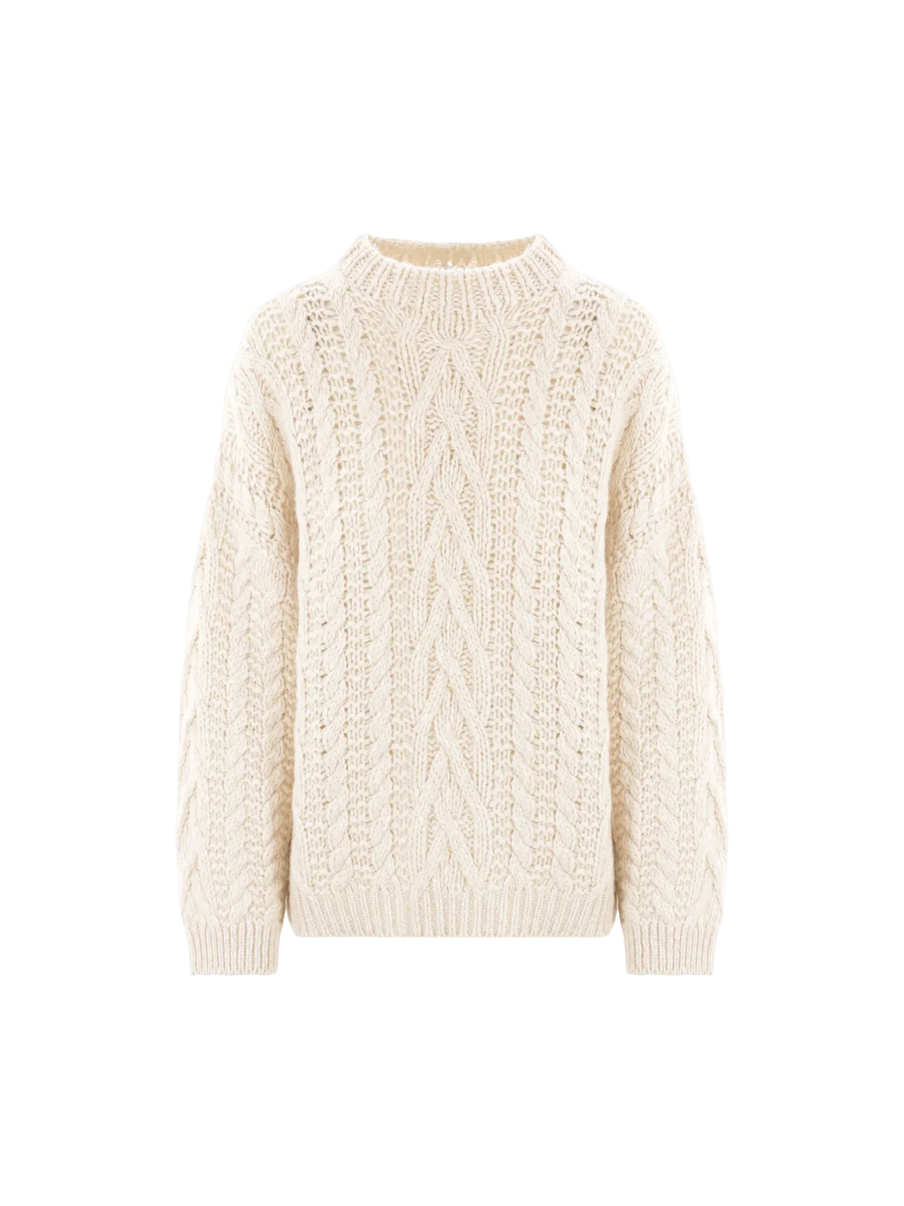 Cable-knit Cashmere Sweater