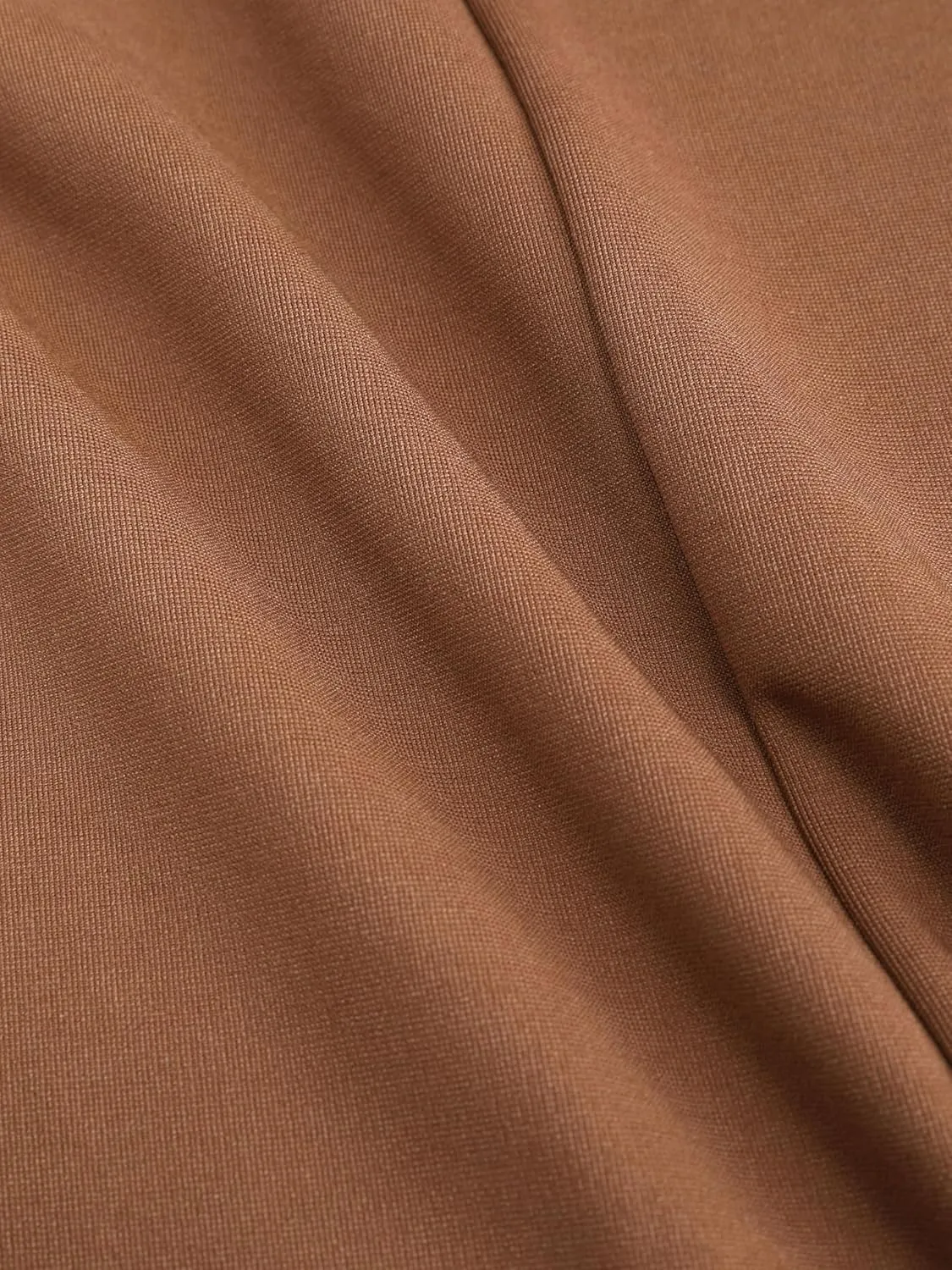 CIDER Solid Wide Leg Trousers