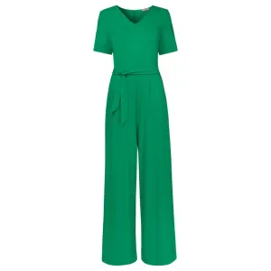 Joe Browns 12 Green Polly Jersey Jumpsuit