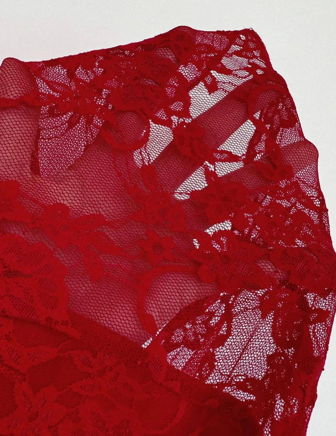 Lace Tops for Women Sexy Crop Tops Y2k Going Out Shirt Mesh Camisole Blouse Tank Sheer Outfits