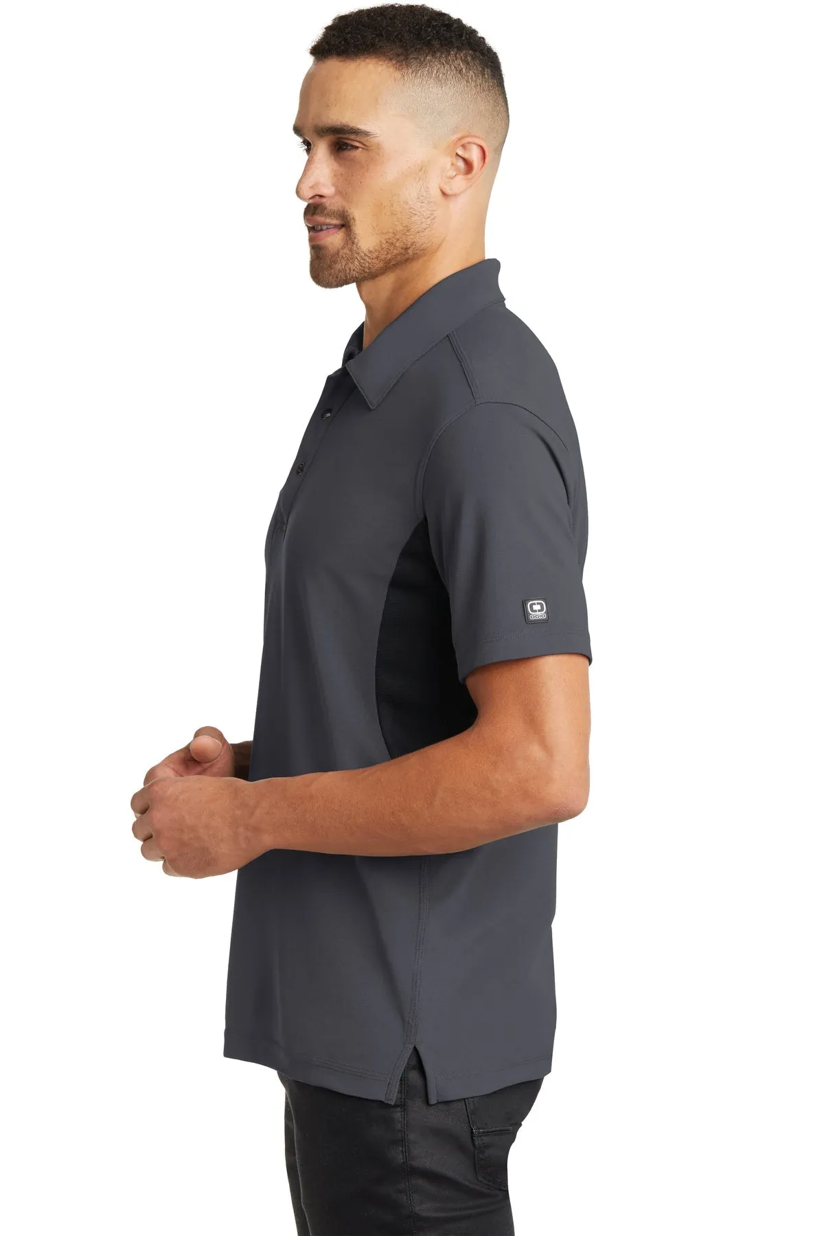 OGIO Customized Accelerator Polos, Diesel Grey