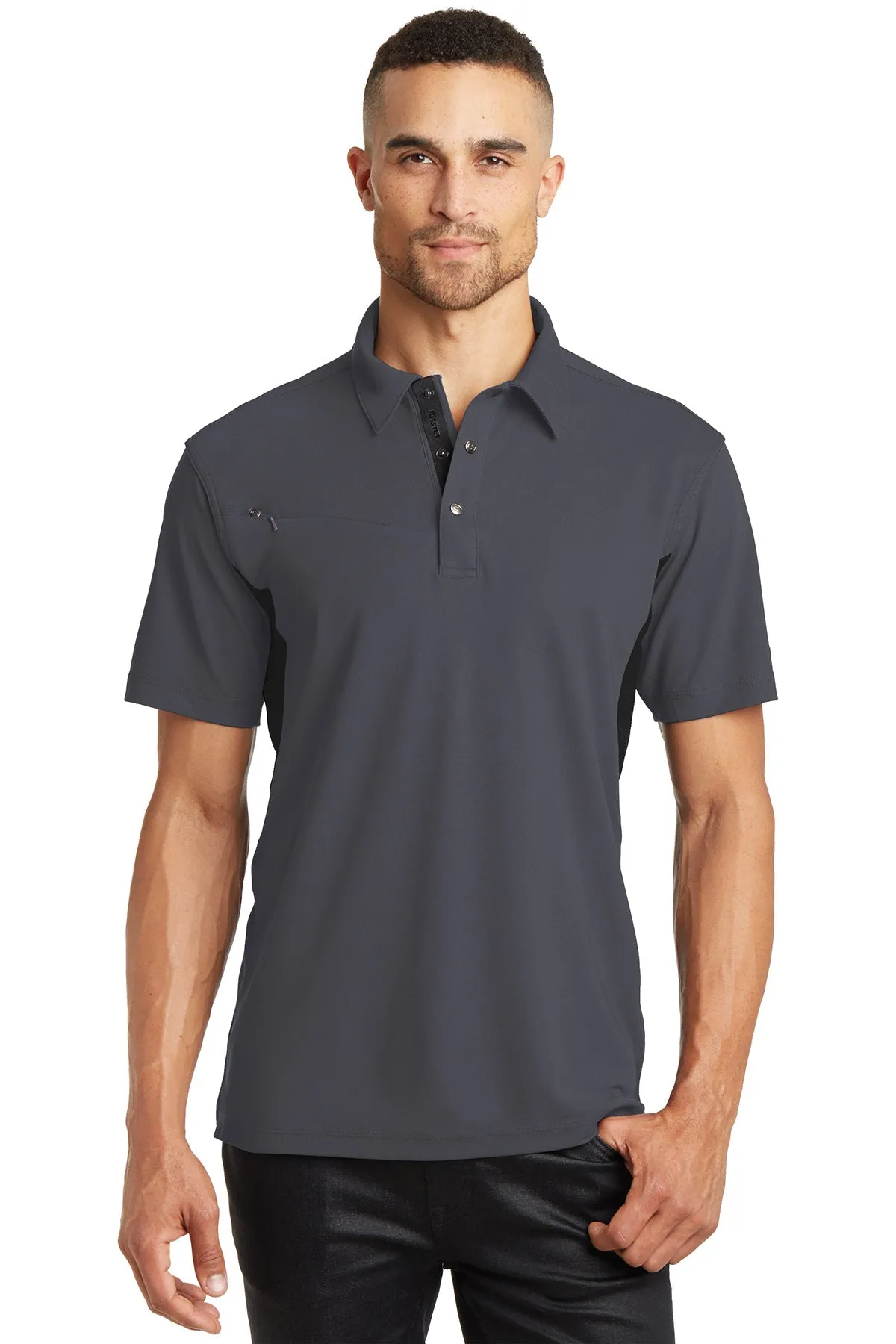 OGIO Customized Accelerator Polos, Diesel Grey