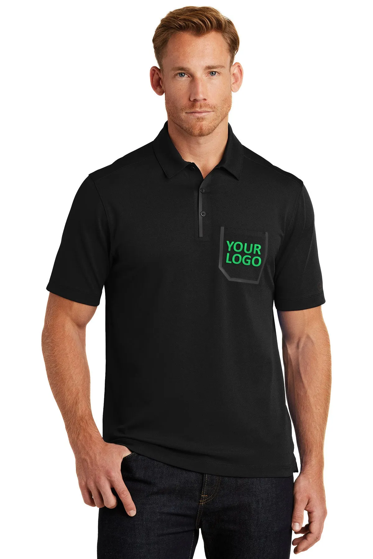 OGIO Fuse Customized Polos, Blacktop