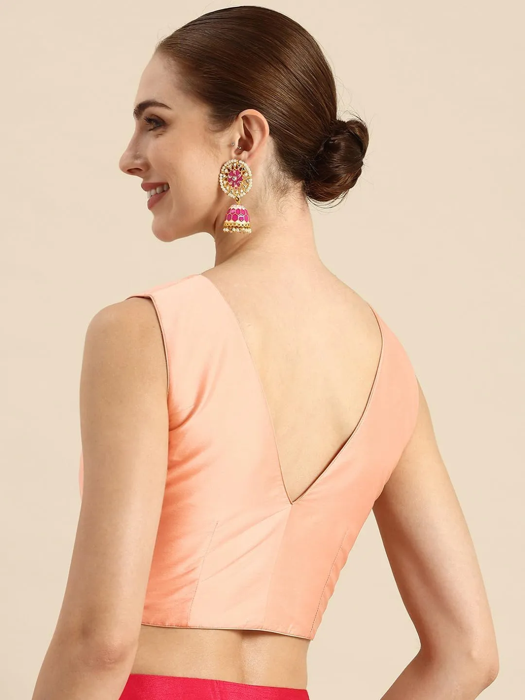 Ready to Wear Wedding Blouse for Women, Taffeta Blouse Classic | Simple | Traditional Bridesmaid | Blouse for Women