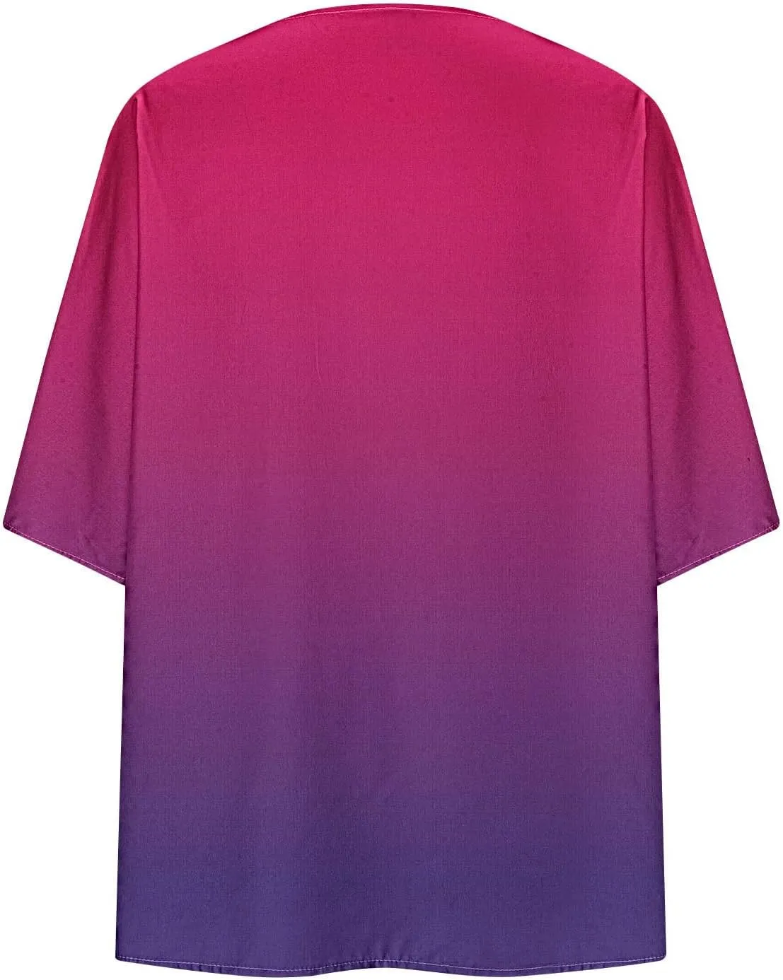 Womens Cardigans Lightweight Summer Beach Swimwear Sheer Chiffon Coverup Casual Loose Open Front Hawaiian Tops